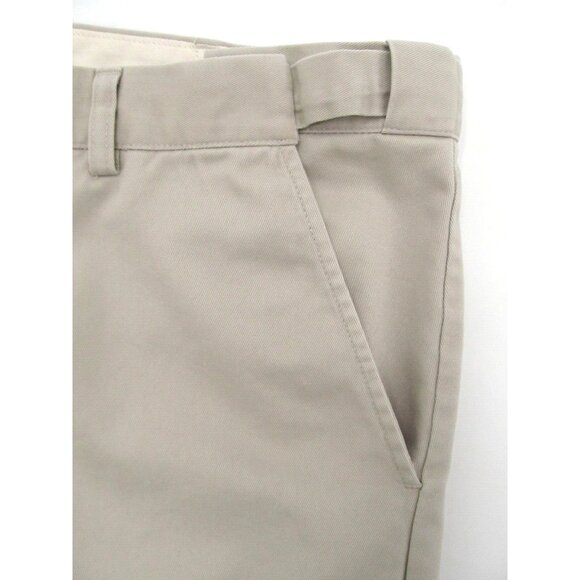 Vintage LL Bean Pants Mens 38x29 Beige Stretch Comfort Waist Straight Leg Khakis - Picture 5 of 15